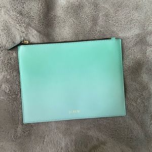 J. Crew Small Ombré zip pouch
